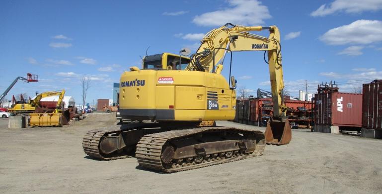 KOMATSU, PC228USLC-8, 2013